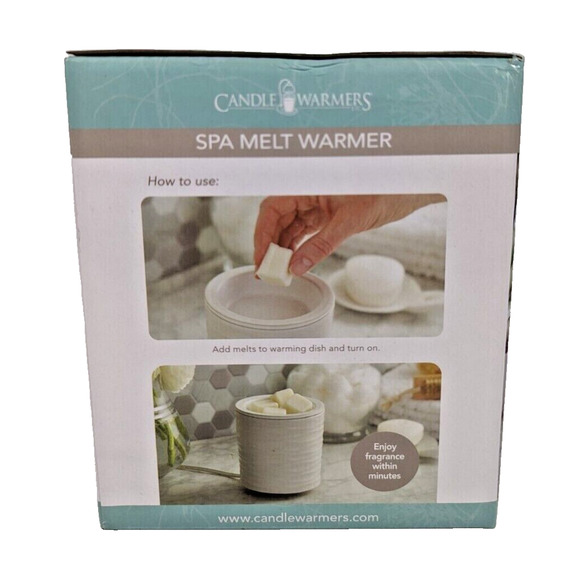 Candle Warmers Etc. Harmony Spa Melt Warmer Tabletop Electric Wax Melt Warmer - Picture 6 of 7